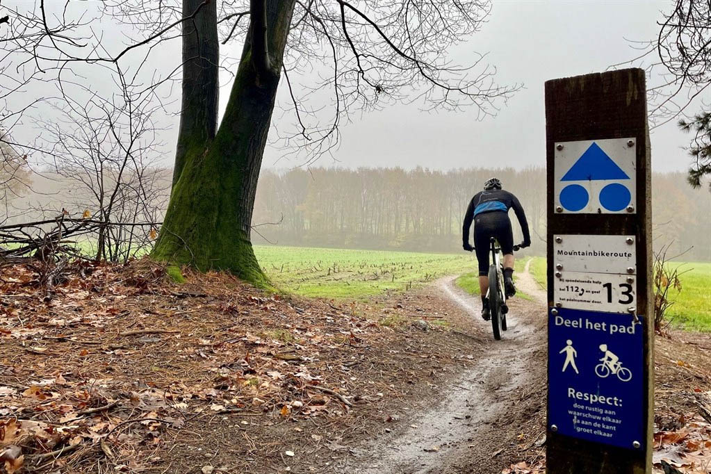 Minder overlast voor recreanten en natuur door mountainbikeroutes