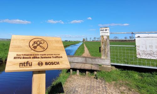 Vier nieuwe toekenningen NTFU Bosch eBike Systems Trailfund
