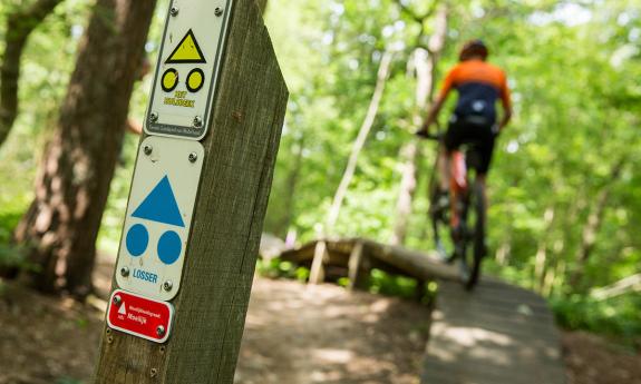 NTFU kleurt MTB-routes veilig