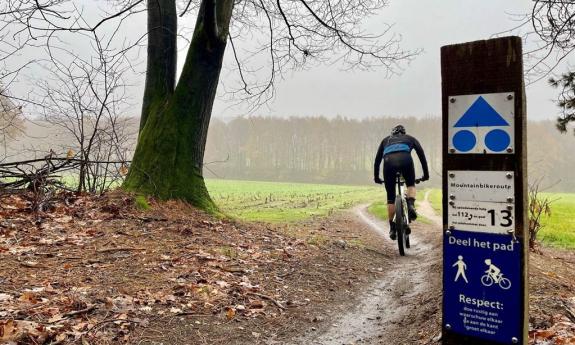 Minder overlast voor recreanten en natuur door mountainbikeroutes